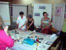 Silk Painting in Chambon sur Lignon