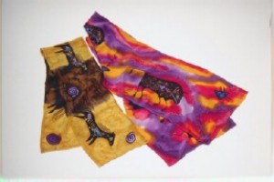 Tracy Miller silk scarves